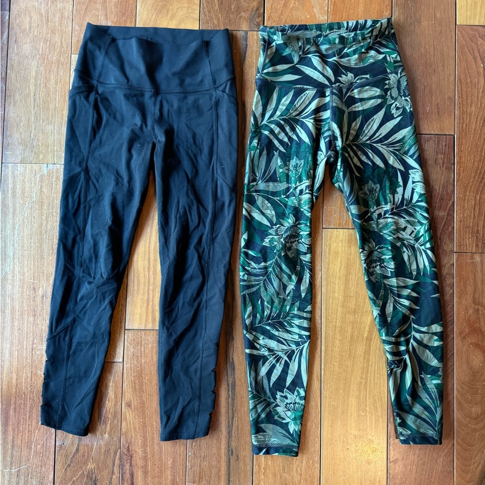 2 leggings -Selling together old navy & all in motion brand. Details below
